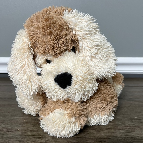 Circo Plush Puppy Dog Stuffed Animal Brown Cream Bandana Kids Toy - Picture 1 of 5